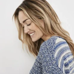 Gerry Weber Damen 3/4 Arm Pullover -Günstiges Marikoo Geschäft Damen 3 4 Arm Pullover pdstandard 644167 0001 marketplace main 2