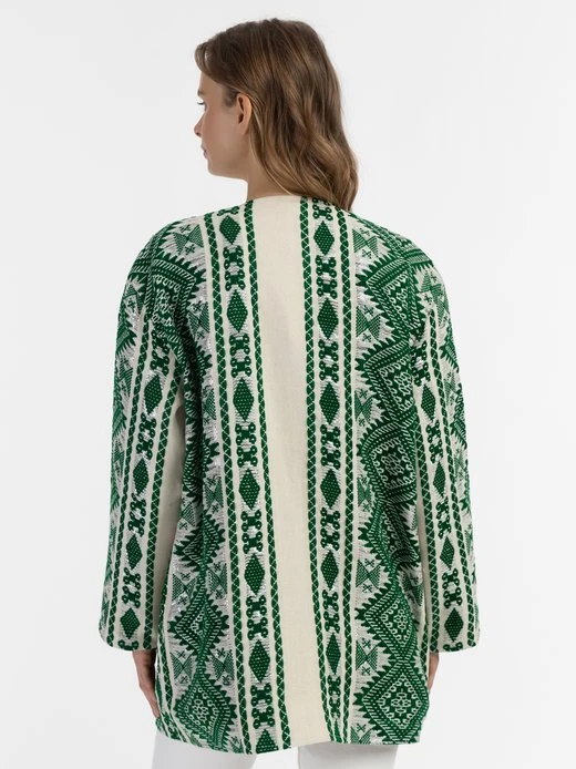 IZIA Damen Gewebter Kurzmantel 5 IZIA Damen Gewebter Kurzmantel – Bild 3