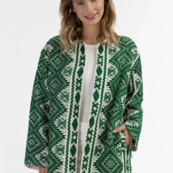 Günstiges Marikoo Geschäft -Günstiges Marikoo Geschäft Damen Gewebter Kurzmantel pdstandard 664833 0001 modelfront 2