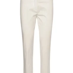 Weekend Max Mara Damen Hose - Cropped Cigarette -Günstiges Marikoo Geschäft Damen Hose Cropped Cigarette pdstandard 538112 0002 bustfront white 1