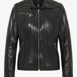 CARLO COLUCCI Damen Jacke - Stud -Günstiges Marikoo Geschäft Damen Jacke Stud pdstandard bust 634580 0001 bustfront 1