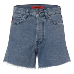 Hugo Damen Jeansshorts - Geina -Günstiges Marikoo Geschäft Damen Jeansshorts Geina pdstandard 532742 0001 bustfront white 1