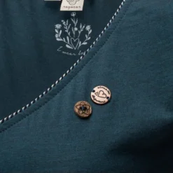 Ragwear Damen Jerseykleid - Slavka -Günstiges Marikoo Geschäft Damen Jerseykleid Slavka pdstandard bust 582555 0007 bustfront 4