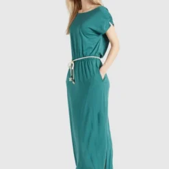 Khujo Damen Kleid - DOREEN -Günstiges Marikoo Geschäft Damen Kleid DOREEN pdstandard 522777 0007 modelside 1