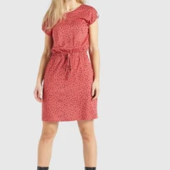 Khujo Damen Kleid - SAMMY -Günstiges Marikoo Geschäft Damen Kleid SAMMY pdstandard 522775 0003 modelfront 3