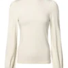 Vila Damen Langarmshirt - VIFelly -Günstiges Marikoo Geschäft Damen Langarmshirt VIFelly pdstandard 678399 0002 bustfront white 1