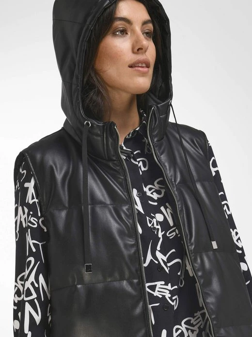 Damen Lederimitatweste - Vest 7 Damen Lederimitatweste - Vest - Image 5