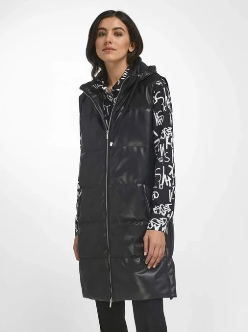 Damen Lederimitatweste - Vest -Günstiges Marikoo Geschäft Damen Lederimitatweste Vest pdstandard 637105 0001 modelfront 1