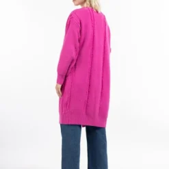 IZIA Damen Long Cardigan 9 IZIA Damen Long Cardigan -Günstiges Marikoo Geschäft Damen Long Cardigan pdstandard 627787 0002 modelback 1