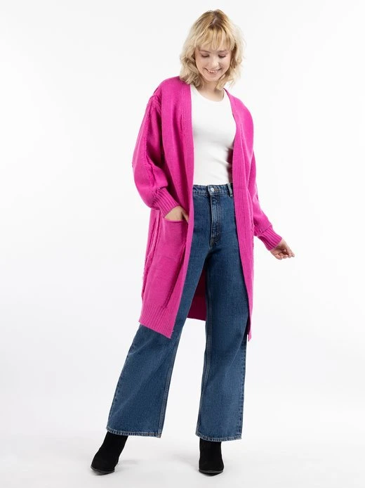 IZIA Damen Long Cardigan 3 IZIA Damen Long Cardigan