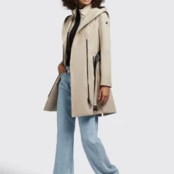 Khujo Damen Mantel - VILMA -Günstiges Marikoo Geschäft Damen Mantel VILMA pdstandard 656963 0001 modelfront 3