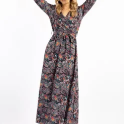 Usha Damen Maxikleid Mit Paisley-Print -Günstiges Marikoo Geschäft Damen Maxikleid mit Paisley Print pdstandard 617756 0001 marketplace main 1
