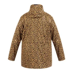 Schmuddelwedda Damen Plus Size Regenmantel Mit Leoprint -Günstiges Marikoo Geschäft Damen Plus Size Regenmantel mit Leoprint pdstandard bust 644910 0001 bustback 1