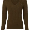 Gant Damen Pullover 1 Gant Damen Pullover -Günstiges Marikoo Geschäft Damen Pullover pdstandard 632901 0001 bustfront white 1