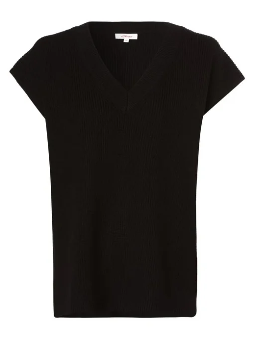 S.Oliver Damen Pullunder -Günstiges Marikoo Geschäft Damen Pullunder pdstandard 594901 0002 bustfront white 1