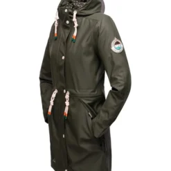 Navahoo Damen Regenjacke - Tropical Storm OO -Günstiges Marikoo Geschäft Damen Regenjacke Tropical Storm OO pdstandard bust 585596 0006 bustfront 5