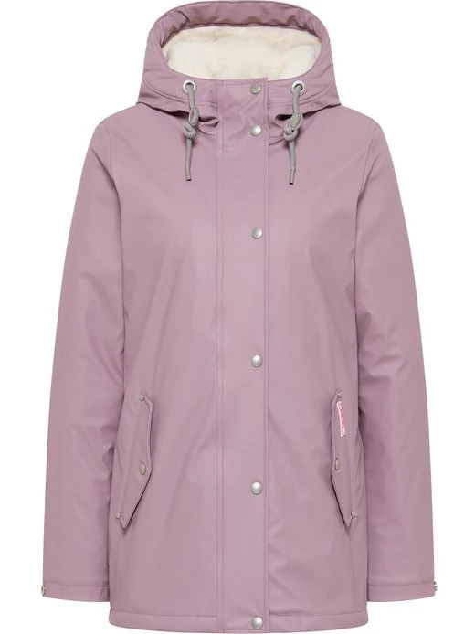 MyMO Damen Regenjacke Mit Webpelzfutter 6 MyMO Damen Regenjacke Mit Webpelzfutter – Bild 4