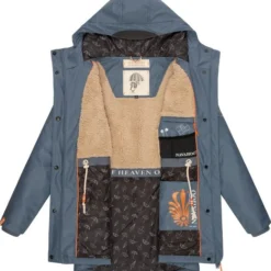 Navahoo Damen Regenmantel - Rainy Forest -Günstiges Marikoo Geschäft Damen Regenmantel Rainy Forest pdstandard bust 640540 0003 bustfront 5