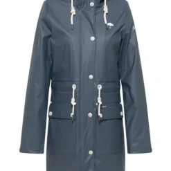 Schmuddelwedda Damen Regenmantel -Günstiges Marikoo Geschäft Damen Regenmantel pdstandard bust 671158 0005 bustfront 1