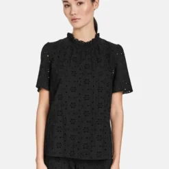 Taifun Damen Spitzenbluse