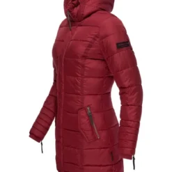 Navahoo Damen Steppmantel - Papaya -Günstiges Marikoo Geschäft Damen Steppmantel Papaya pdstandard bust 564339 0019 bustfront 4