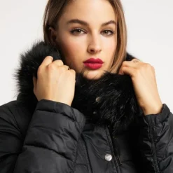 Faina Damen Steppmantel Mit Kunstfell -Günstiges Marikoo Geschäft Damen Steppmantel mit Kunstfell pdstandard 551006 0002 marketplace main 1