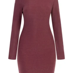 MyMO Damen Strick Langarmkleid Mini -Günstiges Marikoo Geschäft Damen Strick Langarmkleid mini pdstandard bust 658470 0002 bustfront 1