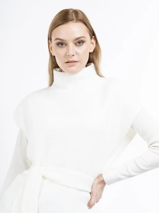 Dreimaster Damen Strick Poncho 7 Dreimaster Damen Strick Poncho – Bild 5