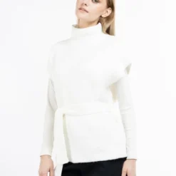 Günstiges Marikoo Geschäft -Günstiges Marikoo Geschäft Damen Strick Poncho pdstandard 631243 0002 modelfront 2