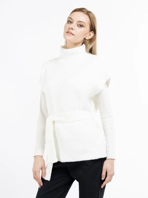 Dreimaster Damen Strick Poncho 4 Dreimaster Damen Strick Poncho – Bild 2