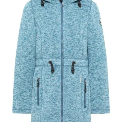 Schmuddelwedda Damen Strickfleecemantel -Günstiges Marikoo Geschäft Damen Strickfleecemantel pdstandard bust 631676 0003 bustfront 1