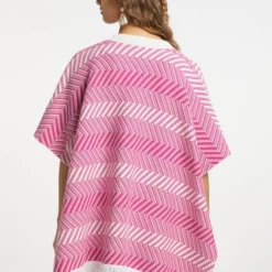 IZIA Damen Strickponcho -Günstiges Marikoo Geschäft Damen Strickponcho pdstandard 603371 0002 modelback 1