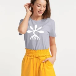 Damen T-Shirt T-Shirt With Reversed Mangrove Print -Günstiges Marikoo Geschäft Damen T Shirt T Shirt With Reversed Mangrove Print pdstandard 648556 0001 marketplace main 1