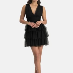 Damen Tüllkleid - STELLOWA