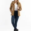 Usha Damen Wattierte Steppjacke