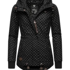 Ragwear Damen Winterjacke - Danka Dots Intl.