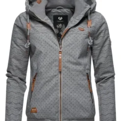 Ragwear Damen Winterjacke - Nuggie Zig Zag Intl.