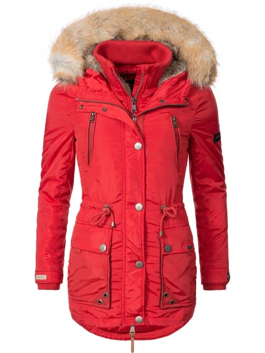 Marikoo Damen Wintermantel - Grinsekatze 6 Marikoo Damen Wintermantel - Grinsekatze - Image 4