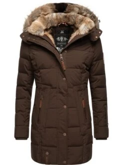 Marikoo Damen Wintermantel - Lieblings Jacke