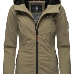 Marikoo Damen Übergangsjacke - Brombeere